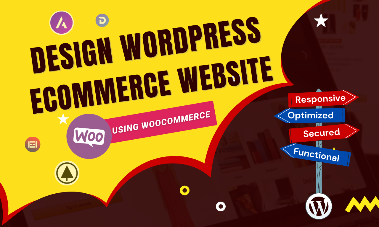 I will design optimized wordpress business or ecommer...
