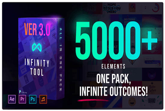 I will provide the biggest pack after effects templat...