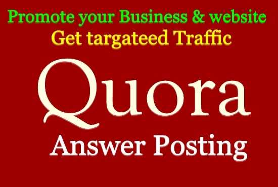 Boost your website in 15 HQ Quora Answer with link