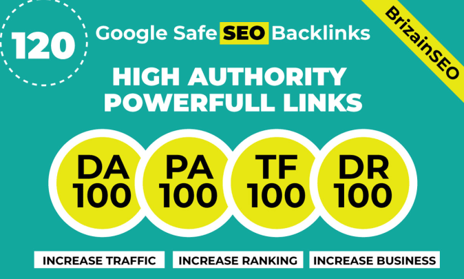 I Will Create 120 High Authority Backlinks For Google...