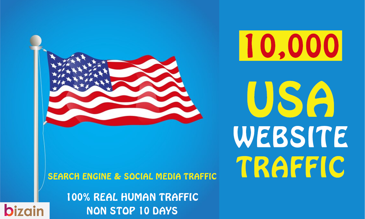 TOP OFFER-Traffic to your website from 10,000 USA TAR...