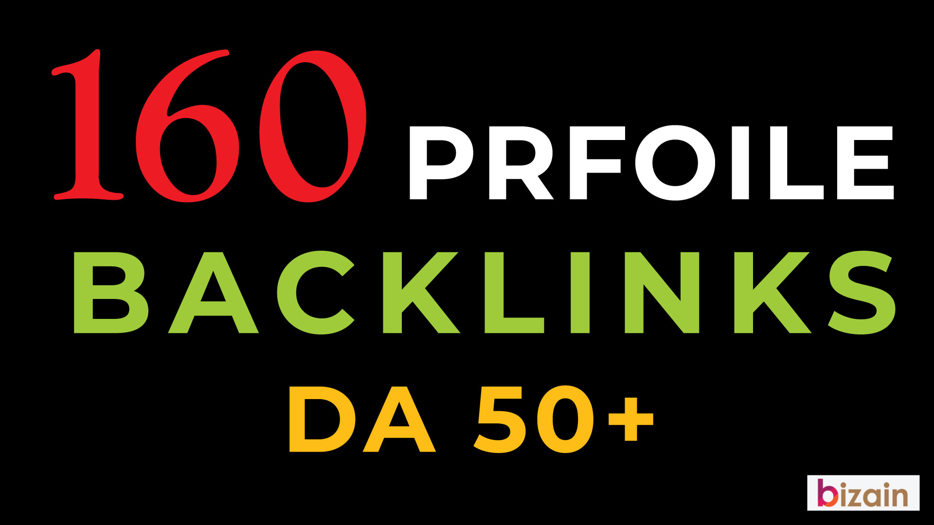 I Will Do 160 High Authority Profile Backlinks from D...