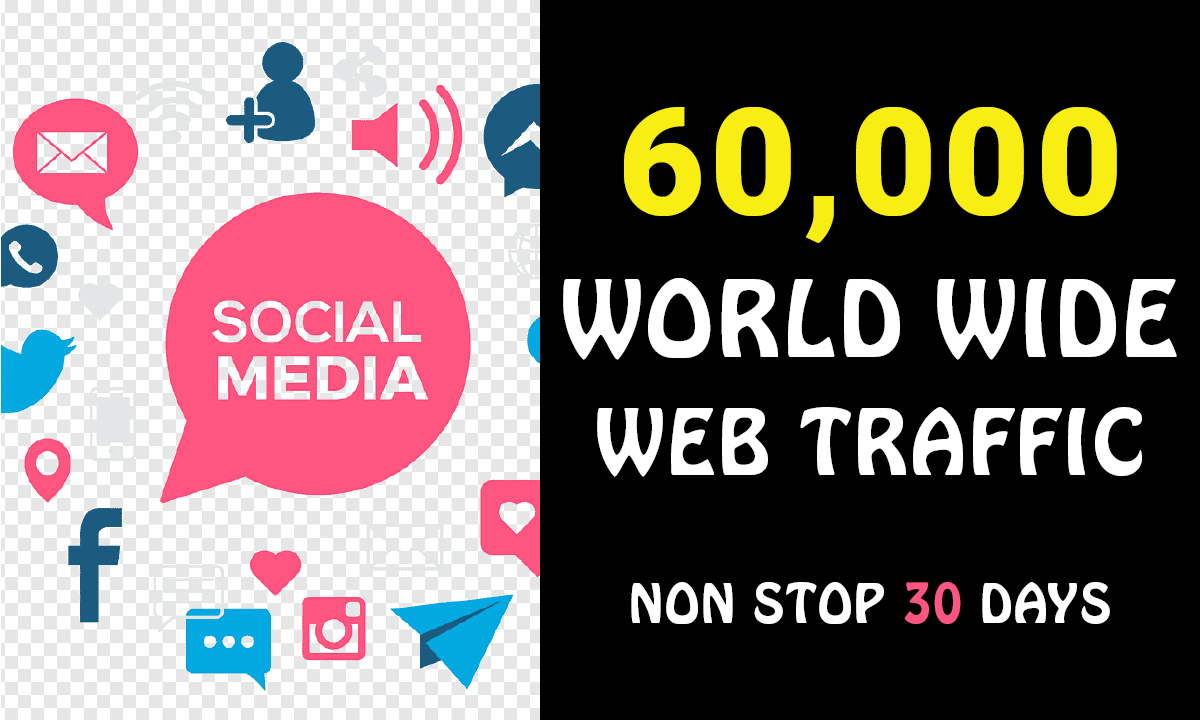 Drive organic 60,000 Web Traffic from Search Engine &...