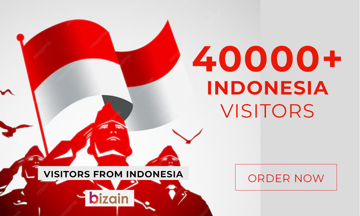 Drive 40000+ Real Keywords targeted Organic Indonesia...