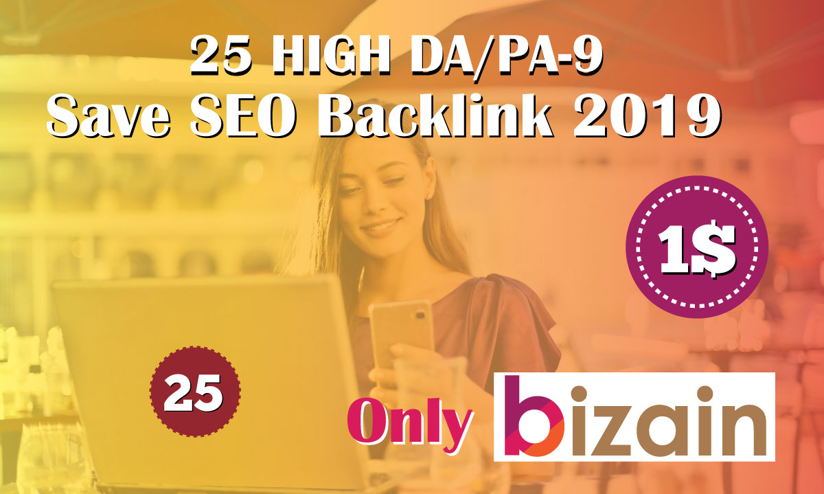 Manually Do 25 Pr9 DA 80+ Safe SEO High Authority Bac...