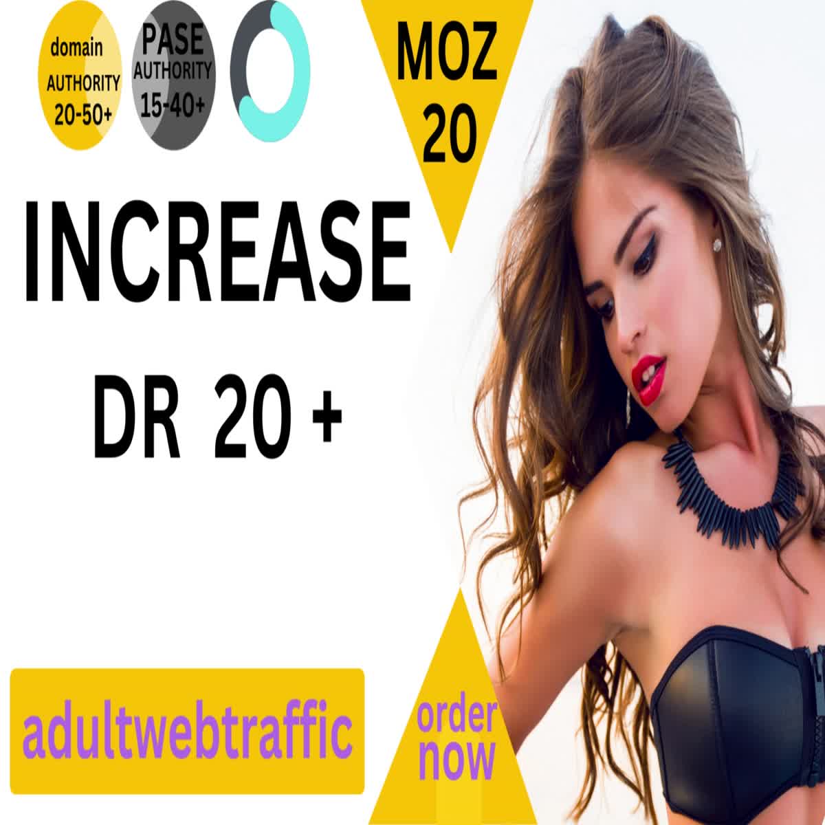 I will increase domain rating DR on ahref 20 plus qui...