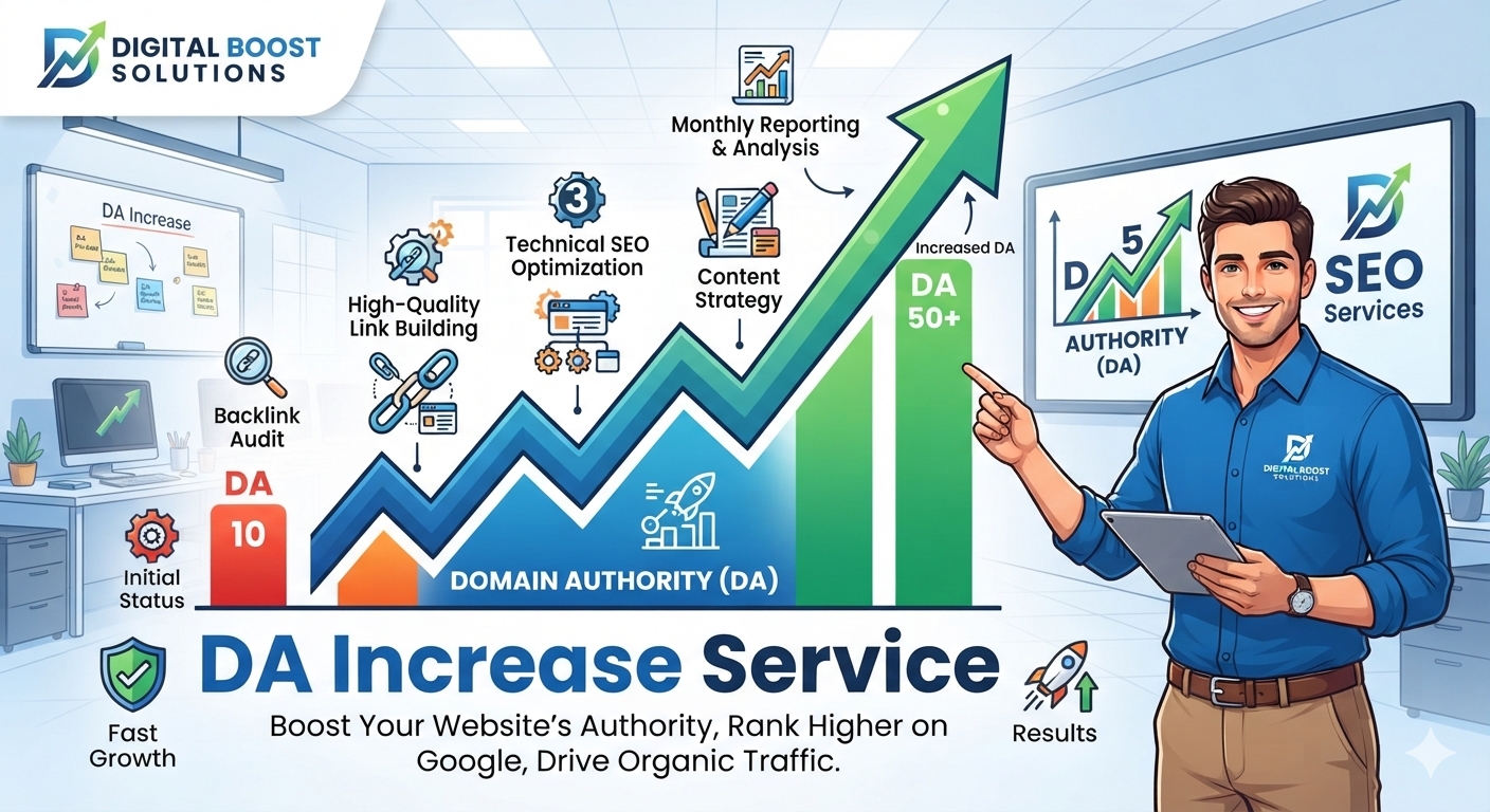 I will increase domain authority moz da rank 30 plus
