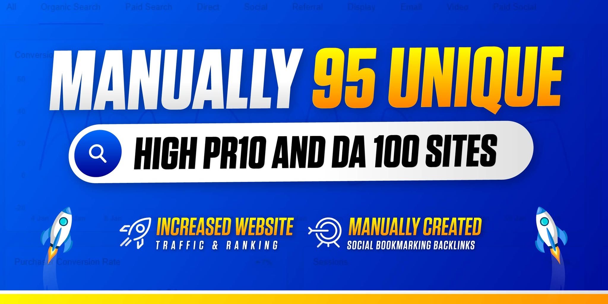 MANUALLY Do 95 UNIQUE PR10 SEO BackIinks on DA100 sit...