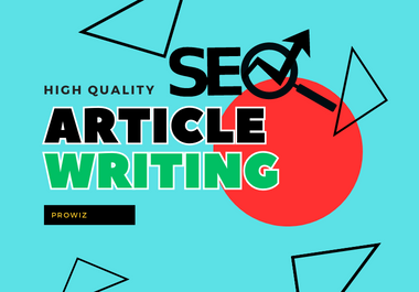 Write SEO optimized unique articles and blog posts, w...