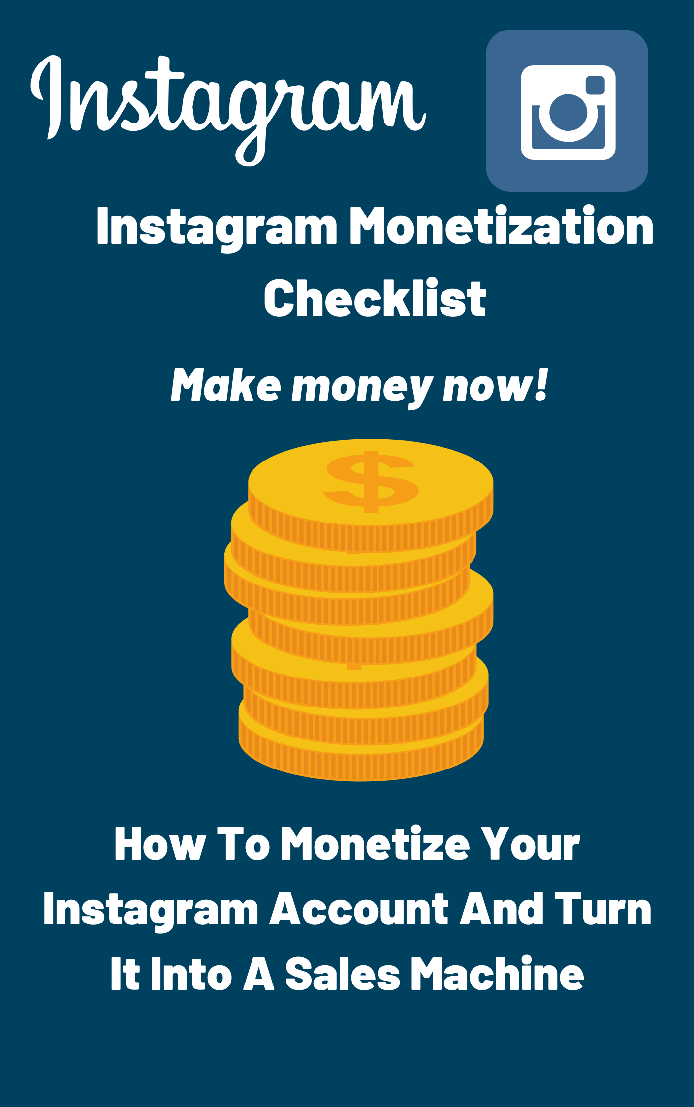 Instagram Monetization Checklist