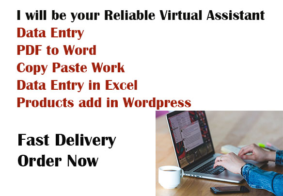 I will be your Reliable & Professional Virtual As...