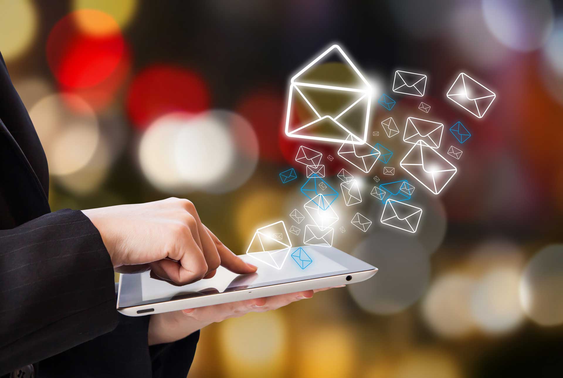 Email typing and Sending to clients