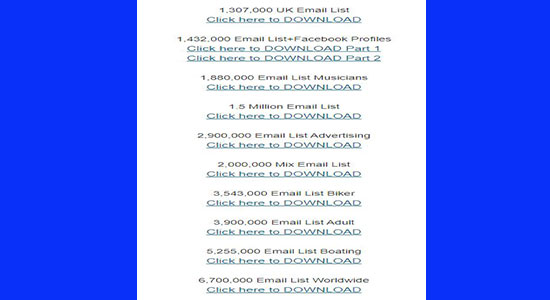 I Give you Email list for All niche fresh + Method to...