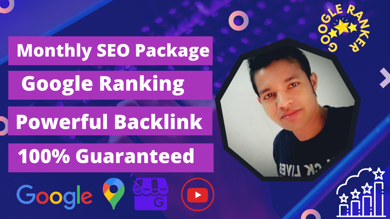 I will provide monthly off page SEO service with whit...
