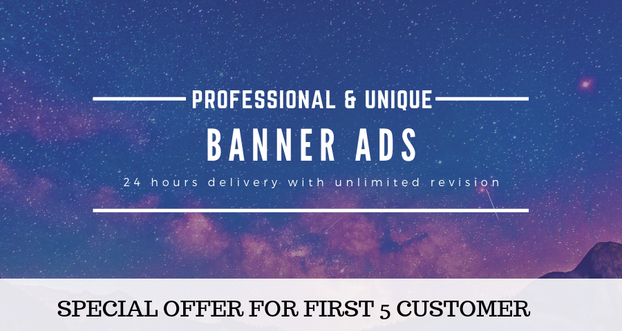 Design Eye Catching Web Banner For Websites And Socia...
