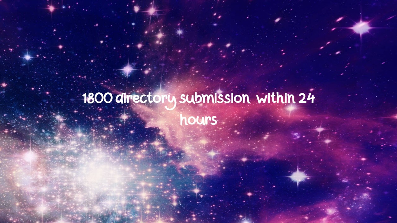 1800 Directory Submission within 24 hours