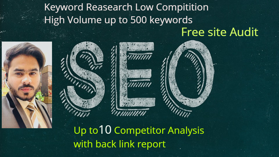 Long tail seo keyword research & competitor analysis ...