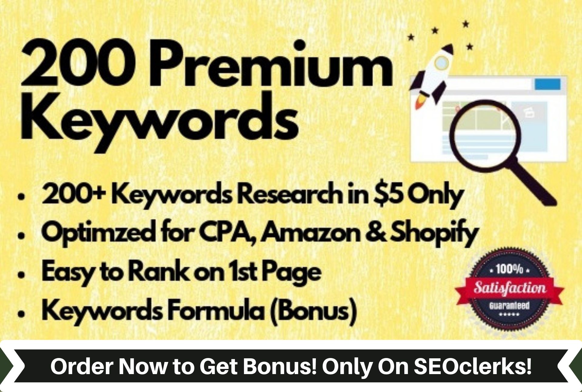 Provide In-Depth Profitable SEO Keyword Research with...