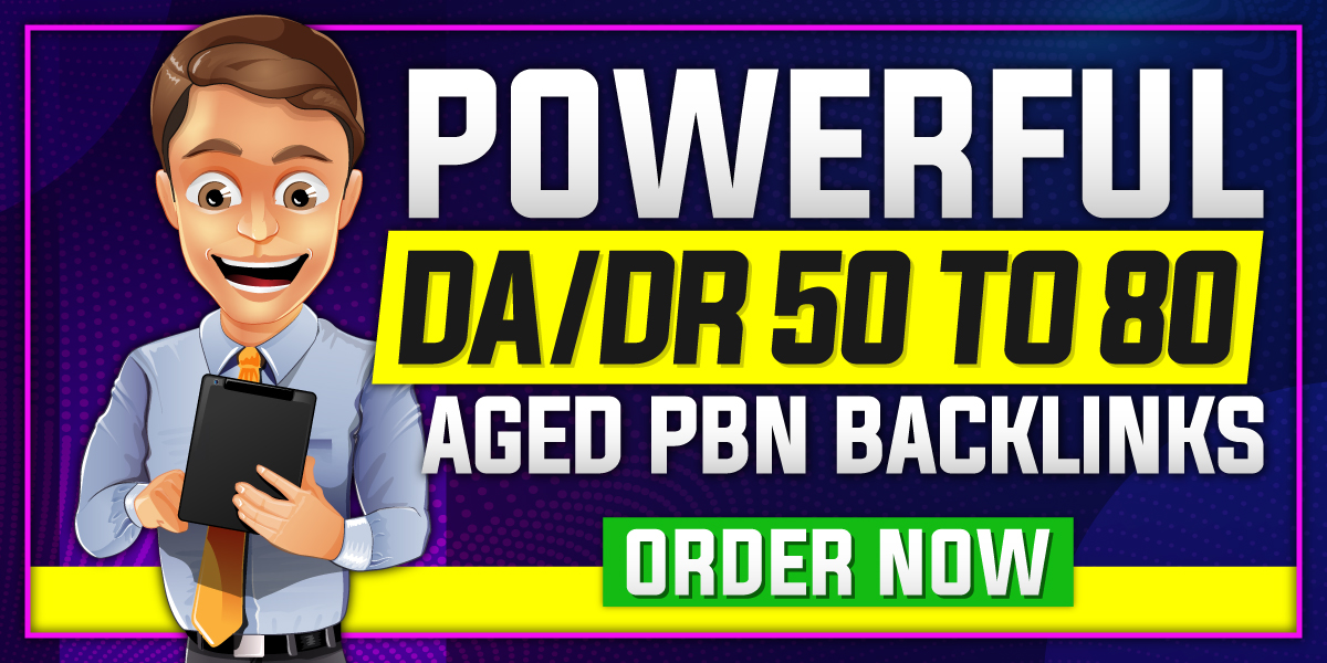 Get 200 powerful Aged PBN Backlinks with High DA 50 t...