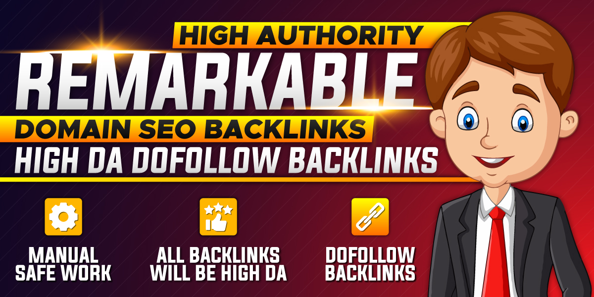 100 Remarkable Domain Good Authority SEO Dofollow Bac...