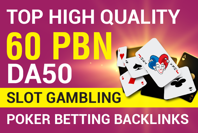 Top High Quality 60 PBN DA50 Slot Gambling Poker Bett...