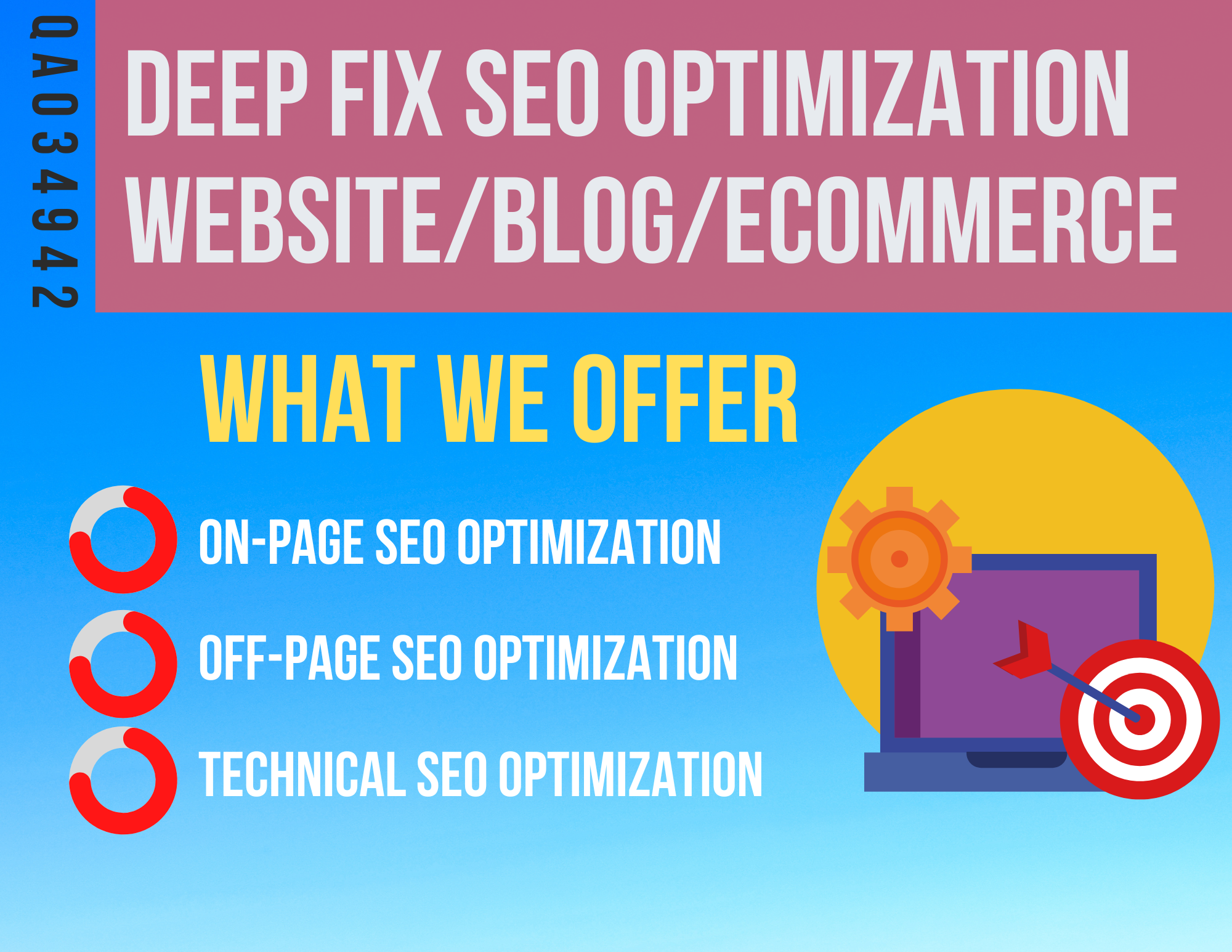 Deep Fix SEO In Your Websites/ Ecommerce