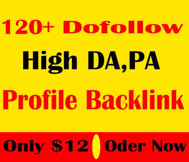 manually create 120+ Pr9 To Pr7 profile backlinks for...