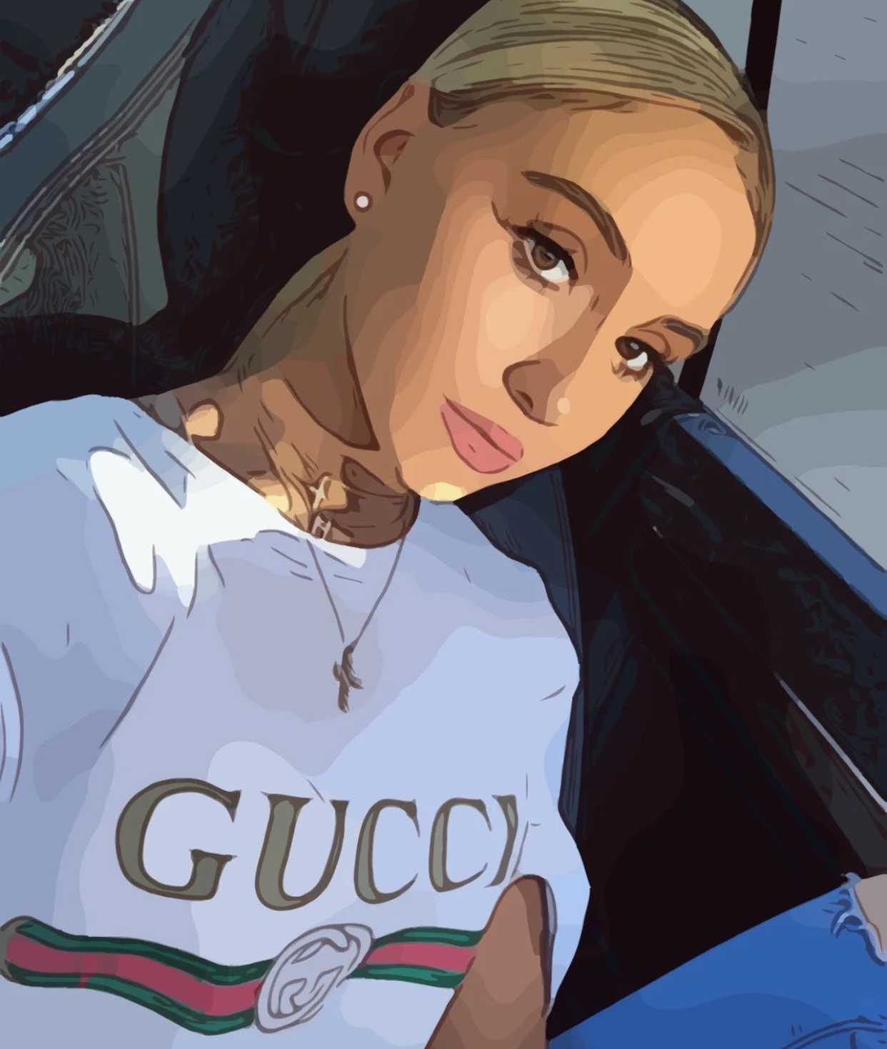 I can make a cartoon for you