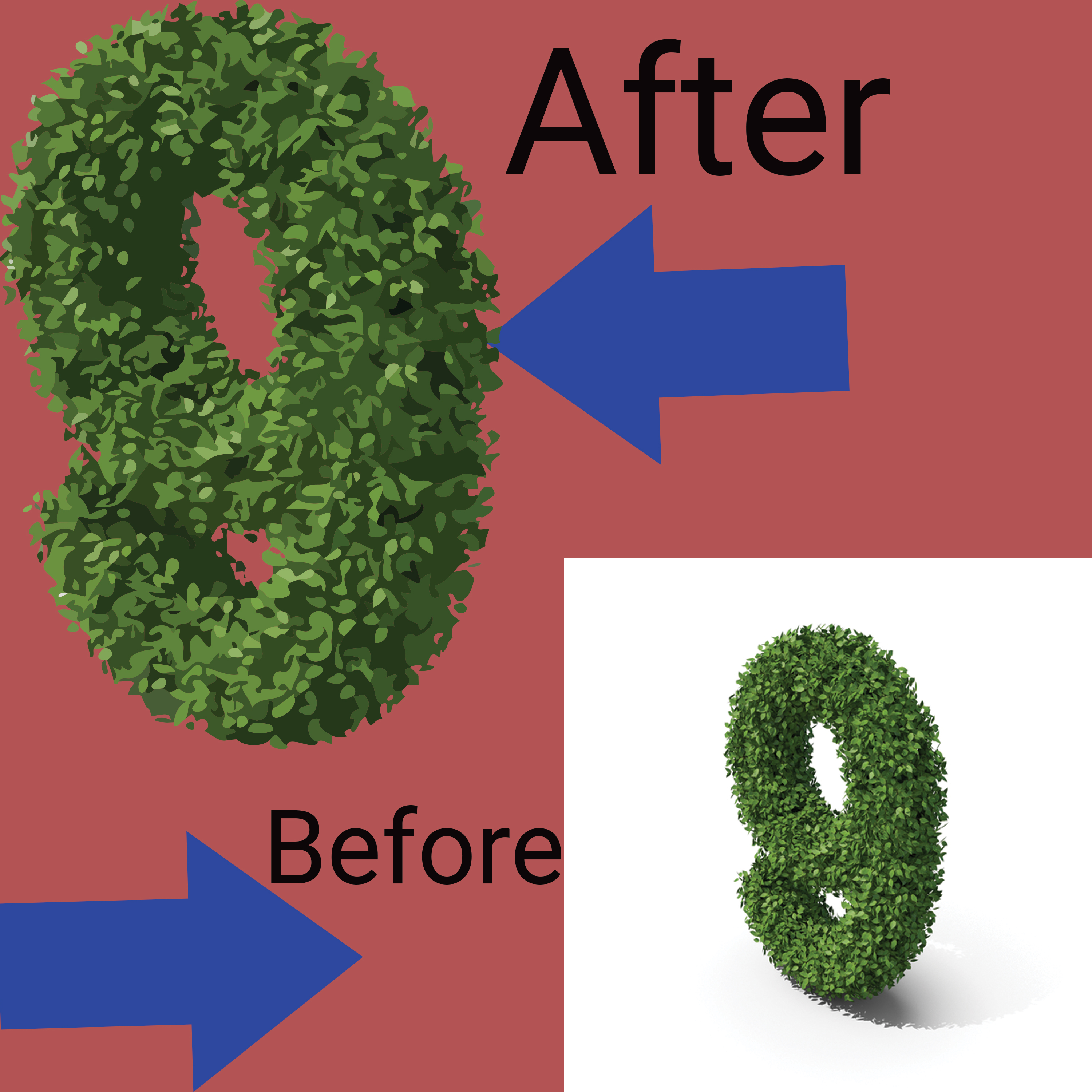 Background remove & photo editing & retouching
