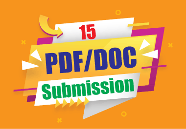 Top 15 Pdf Submission service manually for backlinks ...