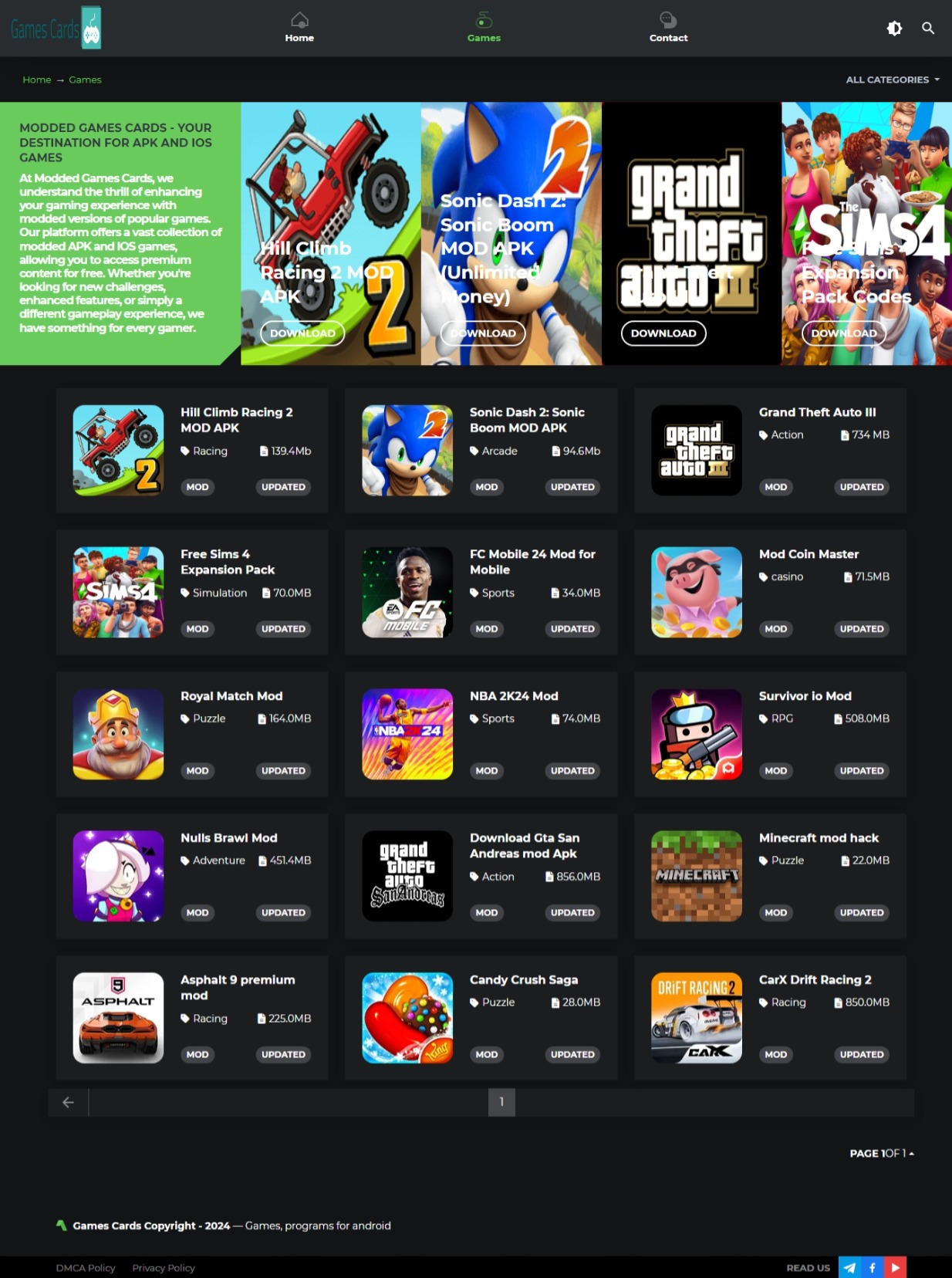 Php Script CPA download Mod Games - Adbluemedia &...