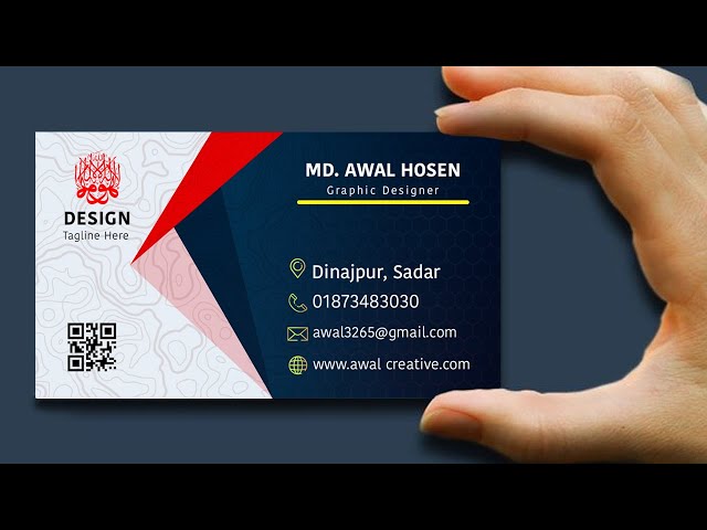 I will do professional Business Card with QR and phot...