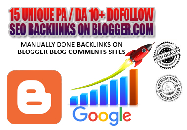 I Will MANUALLY Do 15 UNIQUE PA / DA 10+ DOFOLLOW Hig...