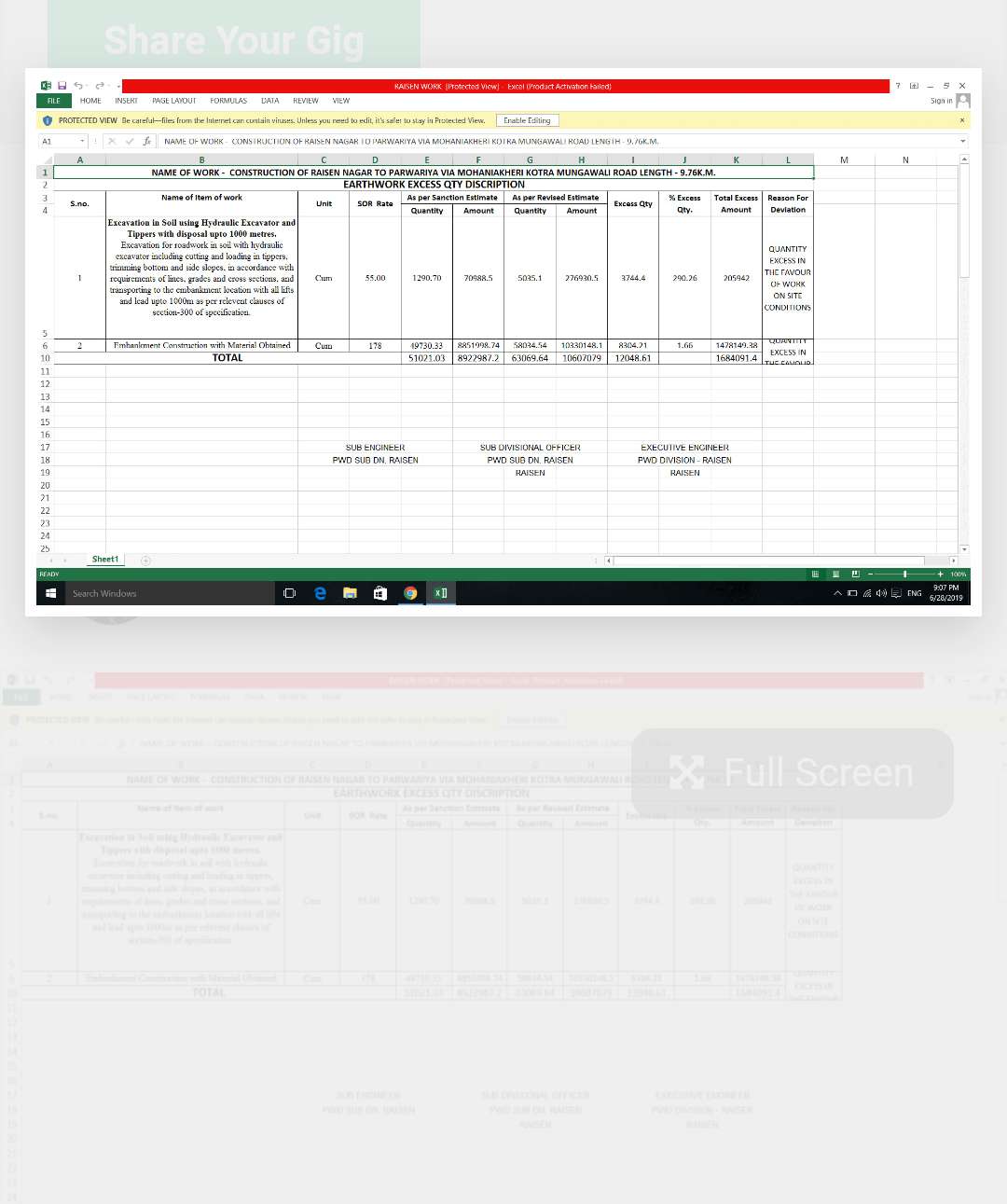 All type Excel data entry virtual assistant