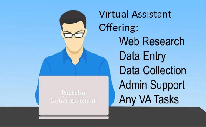 Hire us as a virtual assistants to take care of admin...
