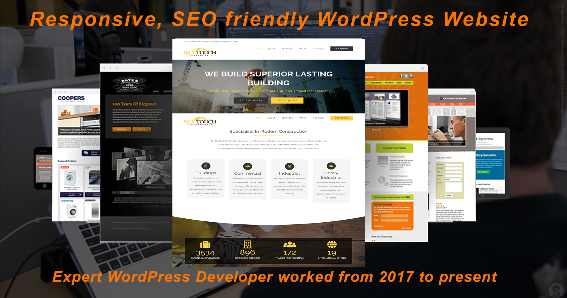 Create a Responsive WordPress Website With SEO implem...