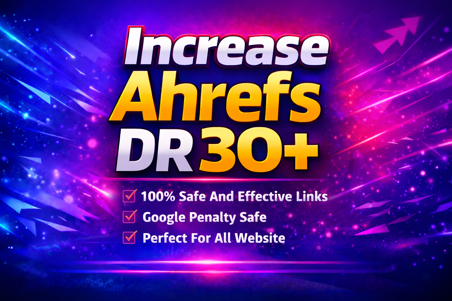 Increase Ahrefs Domain Rating DR 30+ with Safe White ...