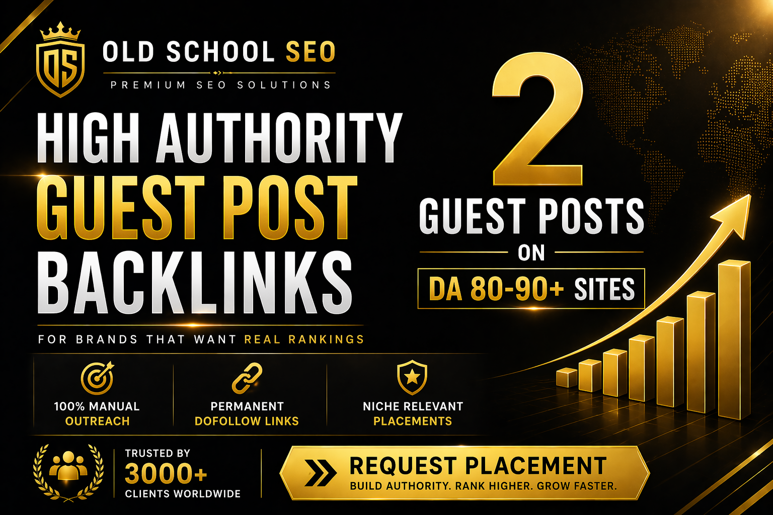 I Will Provide 2 Premium DA 90+ Guest Posts For SEO B...