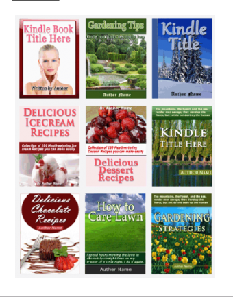 Get 25 Unique, Easily Editable Flat Ebook Cover Temp...