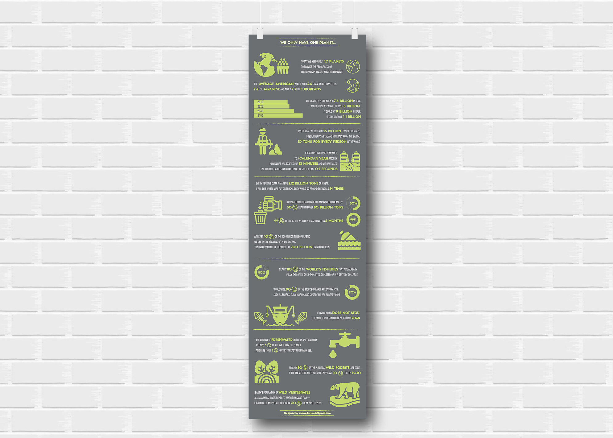 Awesome Flat Infographics Design