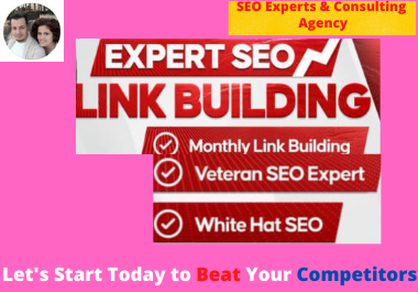 I will provide monthly off page SEO backlinks service...