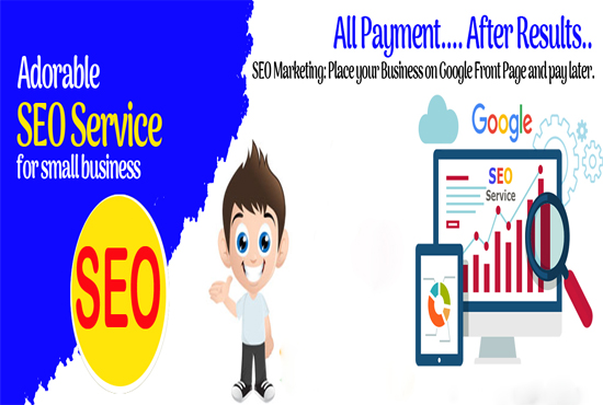SEO marketing place your business on Google front pag...