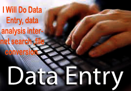 I have experience in data entry, copy paste, Photosho...