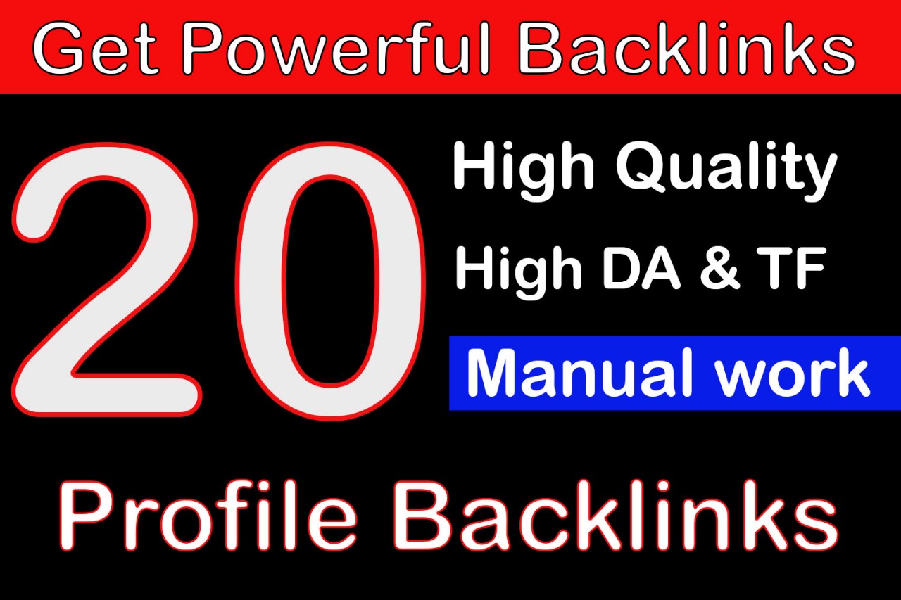Limited offer -20 dofollow Backlinks DA +80 Save meth...