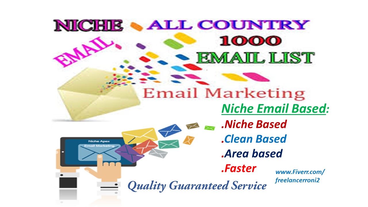 Find Targeted Niche 250 Active Email List collect of ...