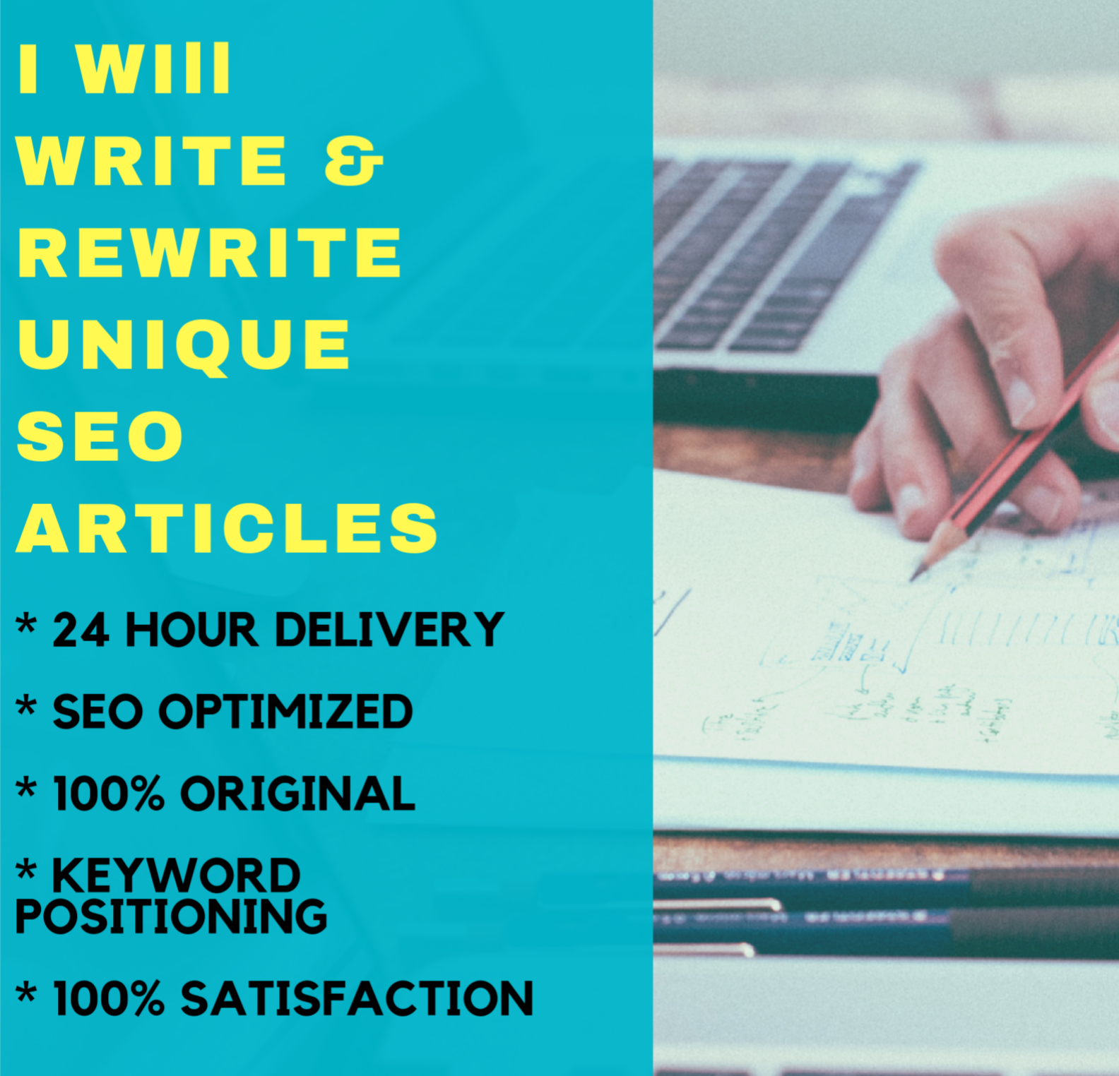I will Research and Write 1000 Words SEO Unique Artic...