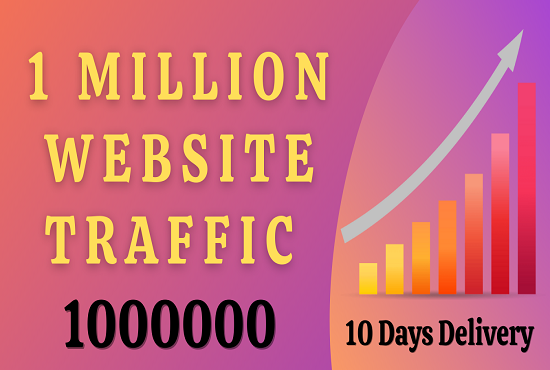 I will provide 1 Million 1000,000 organic traffic sen...
