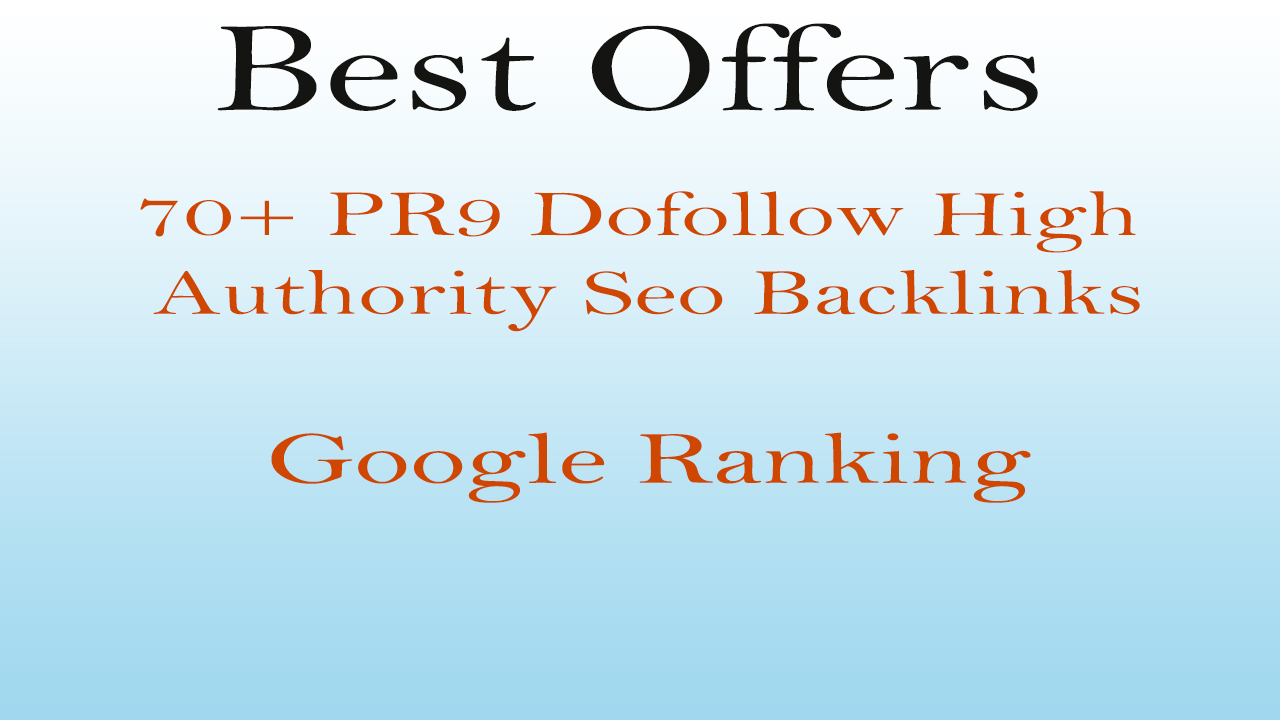 I will increase your google ranking with high authori...