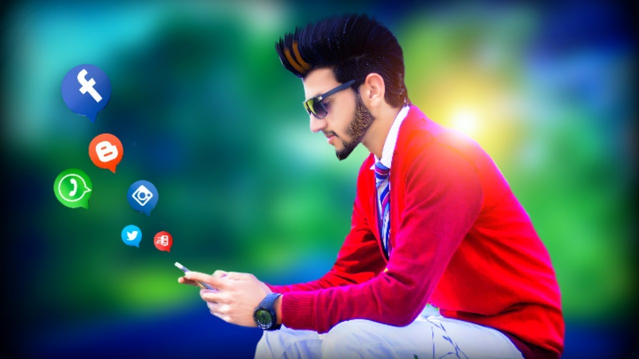 i will do neon social media photo editing in 1 to 2 h...