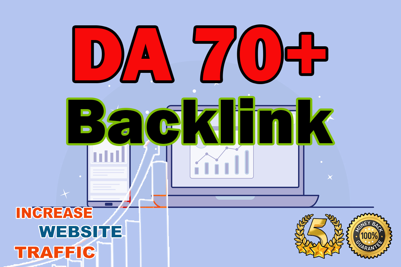 PR9 - DA Domain Authority 70+ HIGH QUALITY BACKLINK S...